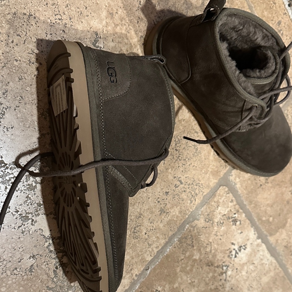 UGG Dark Brown Ankle Boots